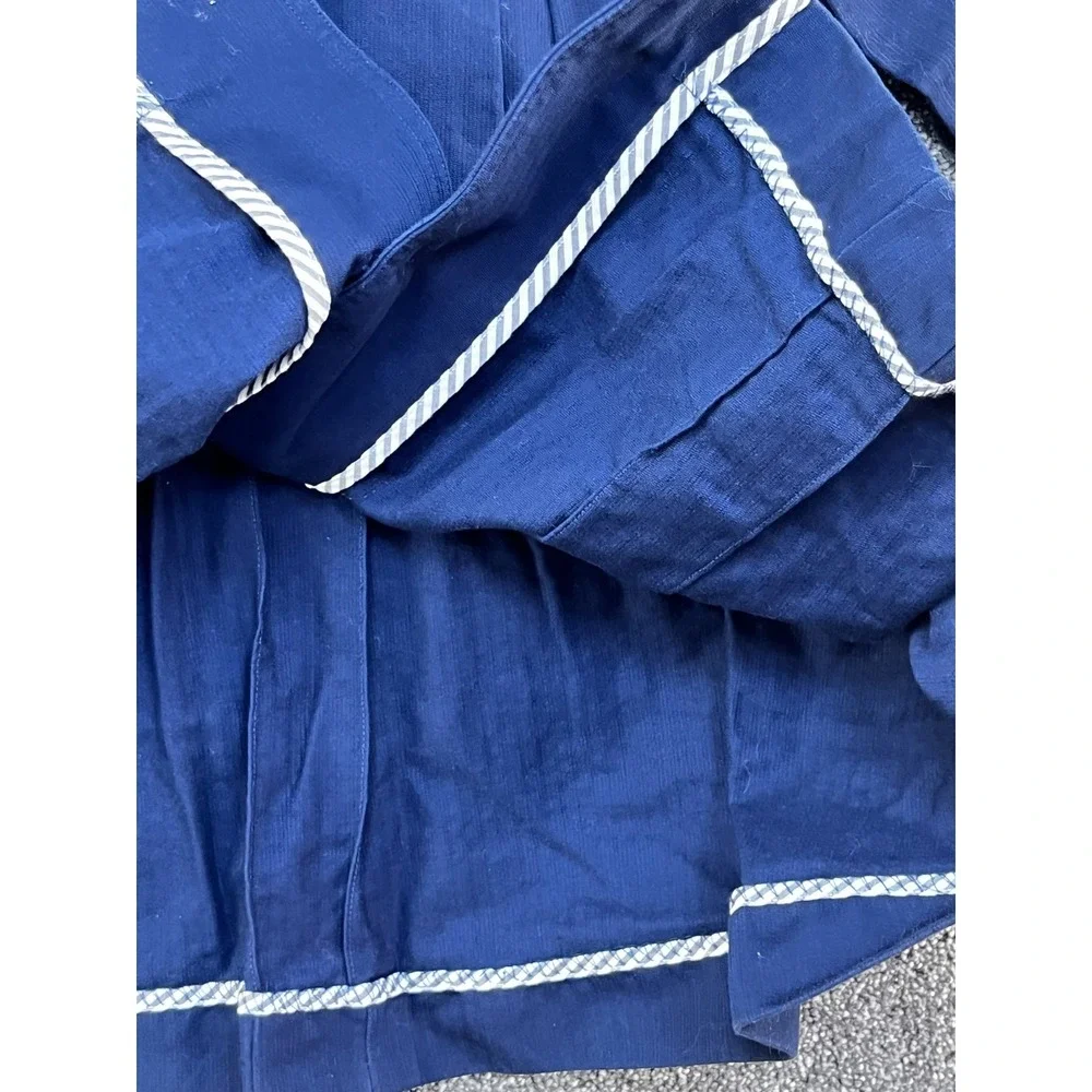 Janie And Jack Girls Trench Coat‎ Size 8 Navy